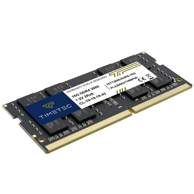 Memória RAM Timetec 32GB KIT (2x16GB) Notebook DDR4 2666MHz